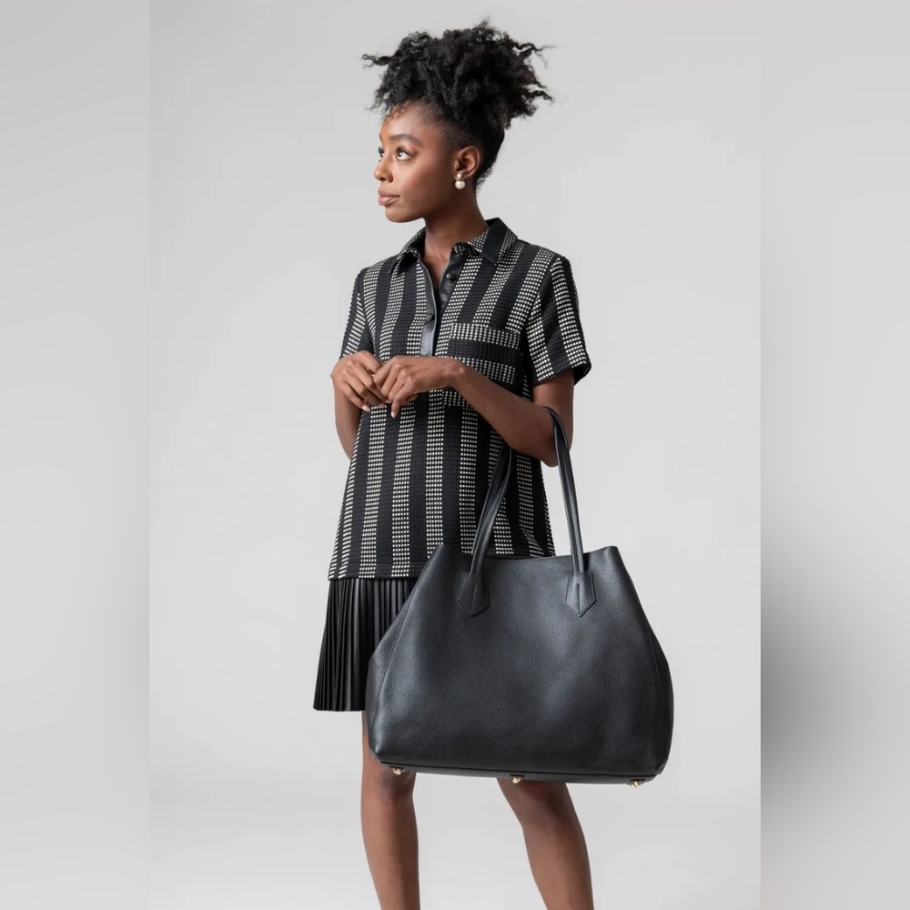 Neely and chloe leather tote